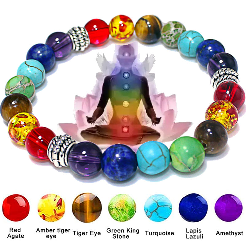 Seven Stones Chakra Harmonization Bracelet